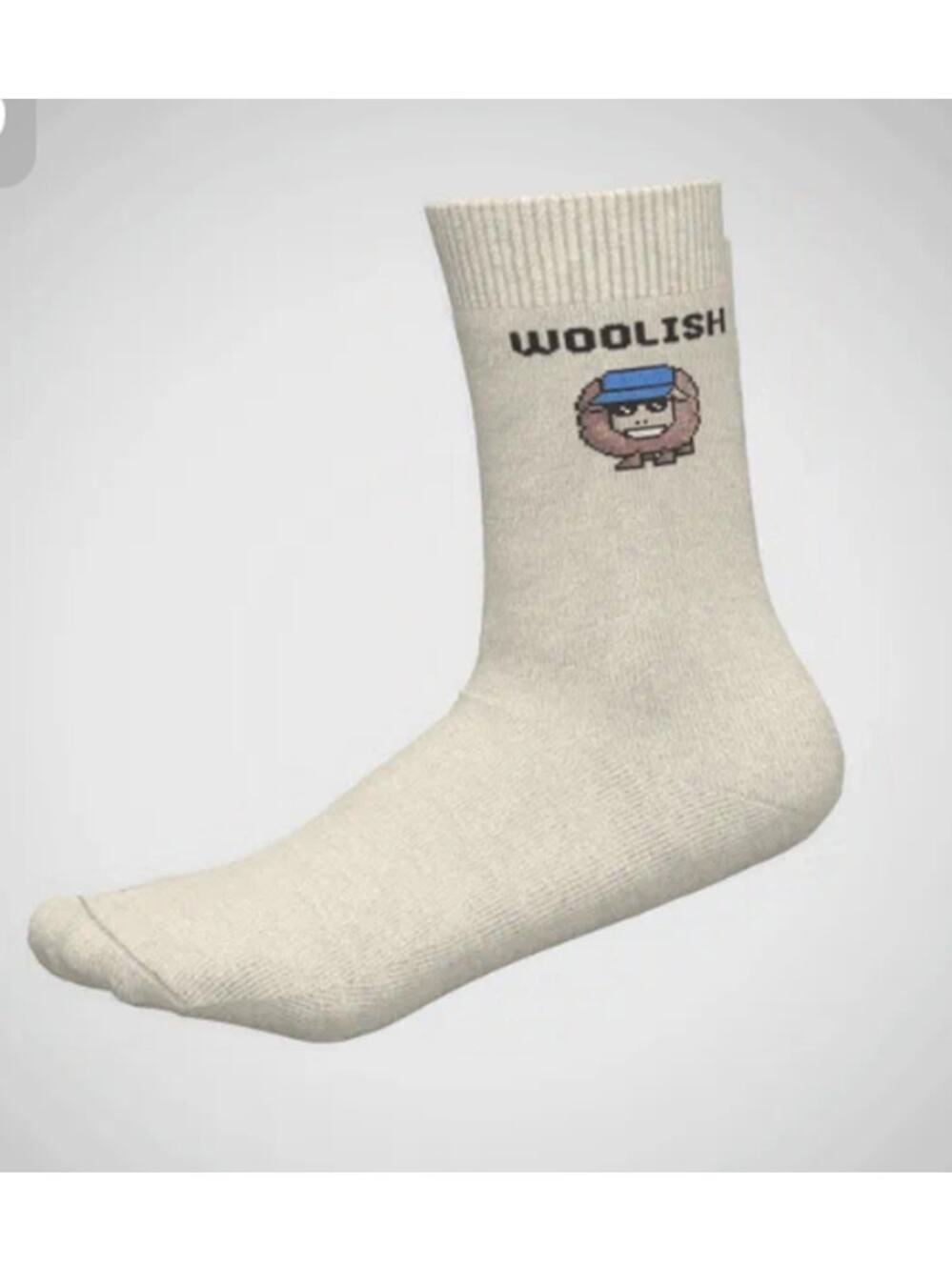 Wolf Game Merch Official First Edition Woolish Sheep Socks Wool Unisex One Size
